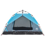 ZNTS Camping Tent Dome 2-Person Blue Quick Release 4004190