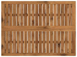 Coffee Table Natural and White 80 x 80.5 x 45 cm 901287