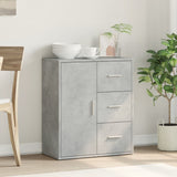 Sideboard Concrete Grey 60x31x70 cm Engineered Wood 840474