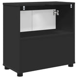 Bathroom Basin Cabinet Black 60 x 30 x 60 cm Engineered Wood 888748