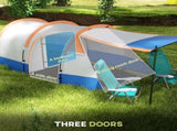 Two Man Two-Room Tent, with Porch and Accessories - Orange T3398P552671