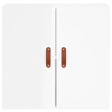 ZNTS Wall Cabinet High Gloss White 60x31x60 cm Engineered Wood 829942