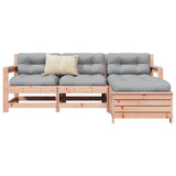 4 Piece Garden Sofa Set Solid Wood Douglas Fir 3250802