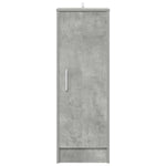 Shoe Cabinet Concrete Grey 32x35x92 cm Engineered Wood 808976