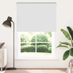 ZNTS Roller Blind Blackout White 145x210 cm Fabric Width 141.6 cm Polyester 4011969