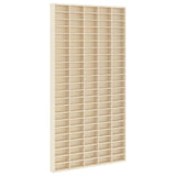 Wall Display Case Beige 50 x 4.5 x 96 cm Engineered Wood 42015614