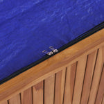 Garden Storage Box 150x50x58 cm Solid Acacia Wood 316491