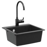 Sink Black 470 x 440 mm Granite 42028404