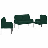 Sofa Sets 3 pcs Dark Green 115 x 56 x 80 cm Plywood 3406219