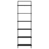 Bookshelf Black Oak 60 x 24 x 203 cm Engineered wood 879971