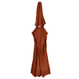 Replacement Fabric for Outdoor Parasol Terracotta 610 cm 312551