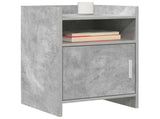 Bedside Tables 2 pcs Concrete Grey 40 x 36 x 60 cm 8011042
