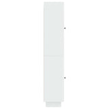 Cabinet Set 2 pcs High Gloss White 34.5 x 33 x 90 cm 3416371