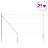 Welded Wire Fence with Spikes 25 x 1.2 m 3351426