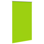 ZNTS Roller Blind Blackout Leaves Green 130x210 cm Fabric Width 126.6 cm Polyester 4011316