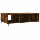 Coffee Table Smoked Oak 104x60x35 cm Engineered Wood 827081