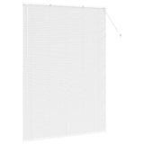 Venetian Blinds Height Adjustable White 220 x 160 cm Aluminium 42006034