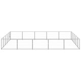 Dog Kennel Silver 25 m Steel 3082163