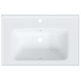 Bathroom Sink White 71x48x19.5 cm Rectangular Ceramic 153710