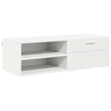 Wooden Cabinet White 100.5 x 39 x 30 cm Engineered Wood 880241