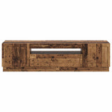 LED TV Cabinet Old Wood Engineered Wood 897793