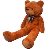 ZNTS XXL Soft Plush Teddy Bear Toy Brown 160 cm 80100