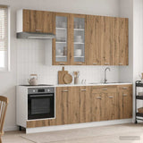 Kitchen Unit LYON 8 pcs Artisan Oak Engineered Wood 3438218