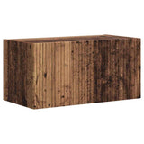 TV Wall Cabinet Old Wood 60 x 31 x 29.5 cm Engineered Wood 892205