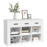 ZNTS Sideboard White 100x30x59.5 cm Engineered Wood 821004