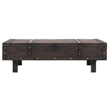 Coffee Table Plywood Vintage Style 120x55x35 cm 245802