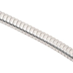 Garden Hose with Spray Nozzle Silver 0.6" 22.5 m Stainless Steel 154512