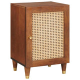 Bathroom Cabinet 5 pcs Brown and Black Solid Mango Wood 3310174