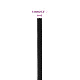 Work Rope Black 8 mm 250 m Polyester 152820