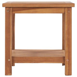 48979 Coffee Table 45x45x45 cm Solid Teak Wood