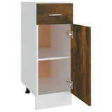 Drawer Bottom Cabinet Lyon Smoked Oak 30x46x81.5 cm Engineered Wood 815567