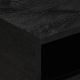 Coffee Table Black 80x54x40 cm Engineered Wood 4017661