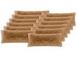 Cushion with Pillow HEERLEN 12 pcs Taupe PV Fleece 925947