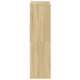 Book Cabinet Sonoma Oak 66x31x112 cm Engineered Wood 860303