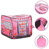 Children Play Tent with 250 Balls Pink 70x112x70 cm 3107752