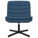 Swivel Chair Blue 63 x 75 x 76 cm Fabric 42007357