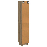 Cabinet Set 2 pcs 33 x 34.5 x 90 cm Engineered Wood 3416393