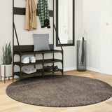 Rug ISTAN High Pile Shiny Look Grey 160 cm 375684