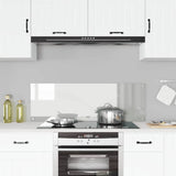 Kitchen Backsplash Transparent 120 x 40 cm Tempered Glass 42001295