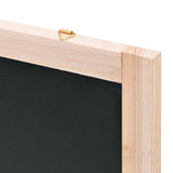 Wall-Mounted Blackboard Cedar Wood 60x80 cm 246429