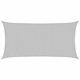 Sun Shade Sail Light Grey 6x3 m 100% Polyester Oxford 4000548
