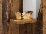 Side Shelf Old Wood 33 x 32 x 70.5 cm Engineered Wood 892415