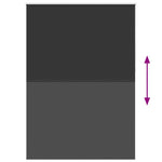 Roller Blind Blackout 160 x 230 cm Black 240181