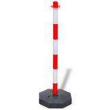 Chain Post Set with 10 m Plastic Chain 141821