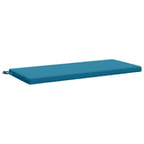 2-Piece Bench Cushions SOEST 2 pcs 100% Polyester Light Blue 949297