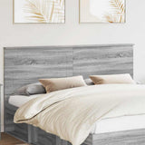 Headboard Grey Sonoma 100 cm Engineered Wood 887600
